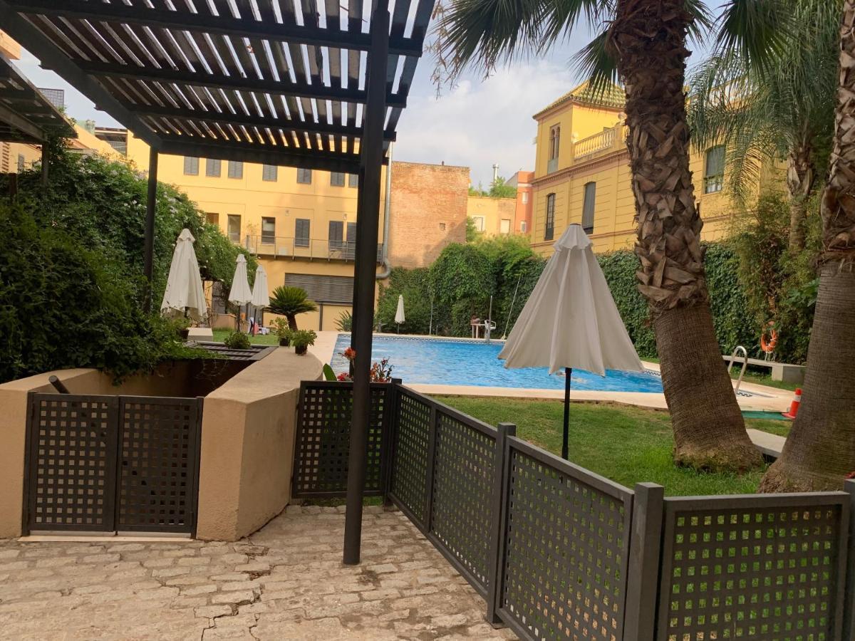 Apartamento Proximo Al Centro De 2 Dormitorios Con Piscina. Севілья Екстер'єр фото